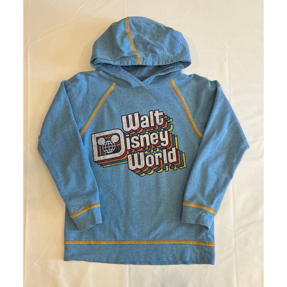 Kids Walt Disney World Vintage-Style Pullover Hoodie - Size Youth L